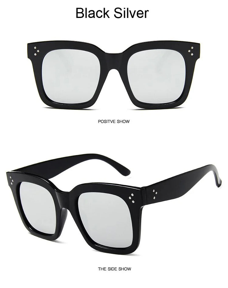 Classic Oversized Sunglasses Woman Brand - Lena & Miles Exquisite Boutique LLC.