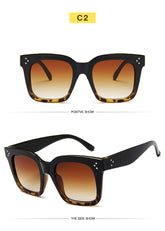 2025 Sunglasses Lady Flat Top Eyewear Lunette - Lena & Miles Exquisite Boutique LLC.