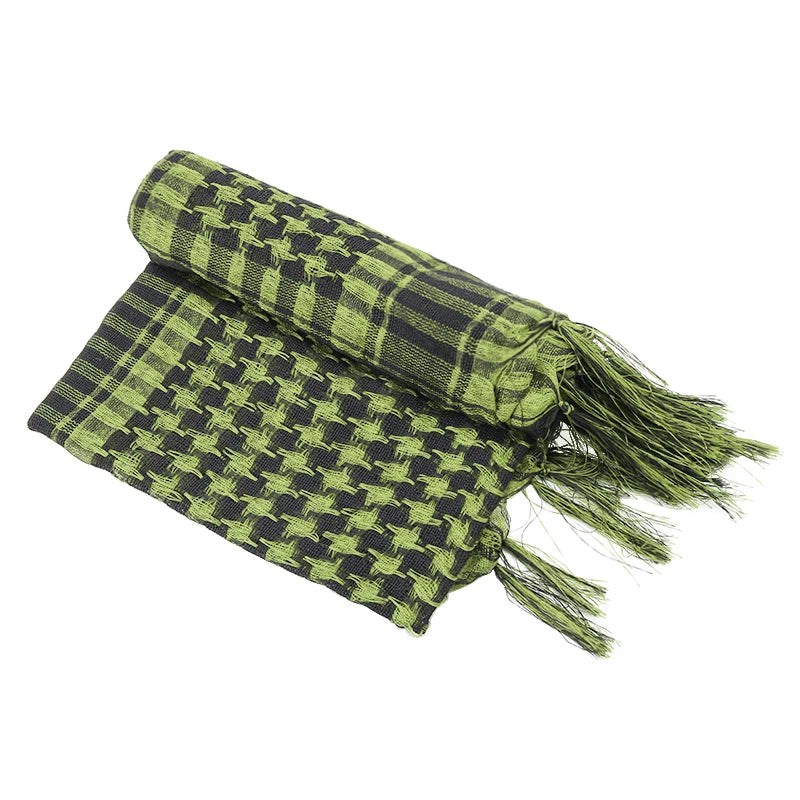 Winter Scarf Plaid Hijab Bandana Hiking Scarves - Lena & Miles Exquisite Boutique LLC.
