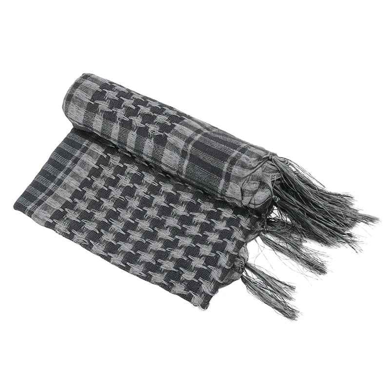 Winter Scarf Plaid Hijab Bandana Hiking Scarves - Lena & Miles Exquisite Boutique LLC.