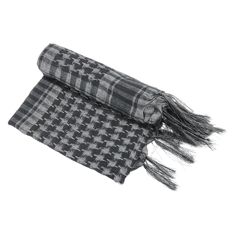 Winter Scarf Plaid Hijab Bandana Hiking Scarves - Lena & Miles Exquisite Boutique LLC.