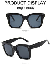 Classic Oversized Sunglasses Woman Brand Designer Mirror Plastic Female Sun Glasses Retro Fashion Big Frame Oculos De Sol - Lena & Miles Exquisite Boutique LLC.