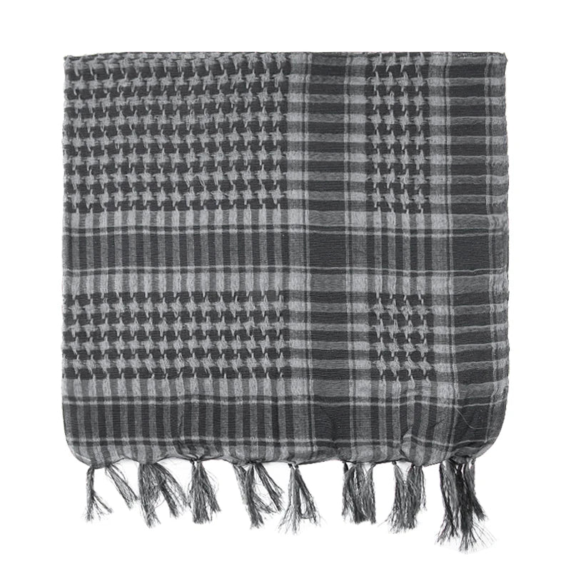 Winter Scarf Plaid Hijab Bandana Hiking Scarves - Lena & Miles Exquisite Boutique LLC.