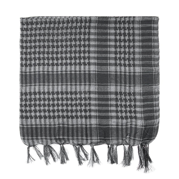 Winter Scarf Plaid Hijab Bandana Hiking Scarves - Lena & Miles Exquisite Boutique LLC.