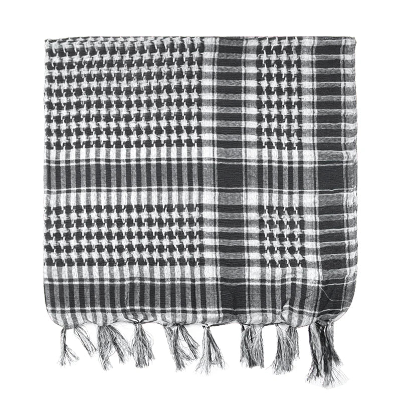 Winter Scarf Plaid Hijab Bandana Hiking Scarves - Lena & Miles Exquisite Boutique LLC.