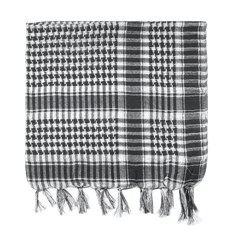 Winter Scarf Plaid Hijab Bandana Hiking Scarves - Lena & Miles Exquisite Boutique LLC.