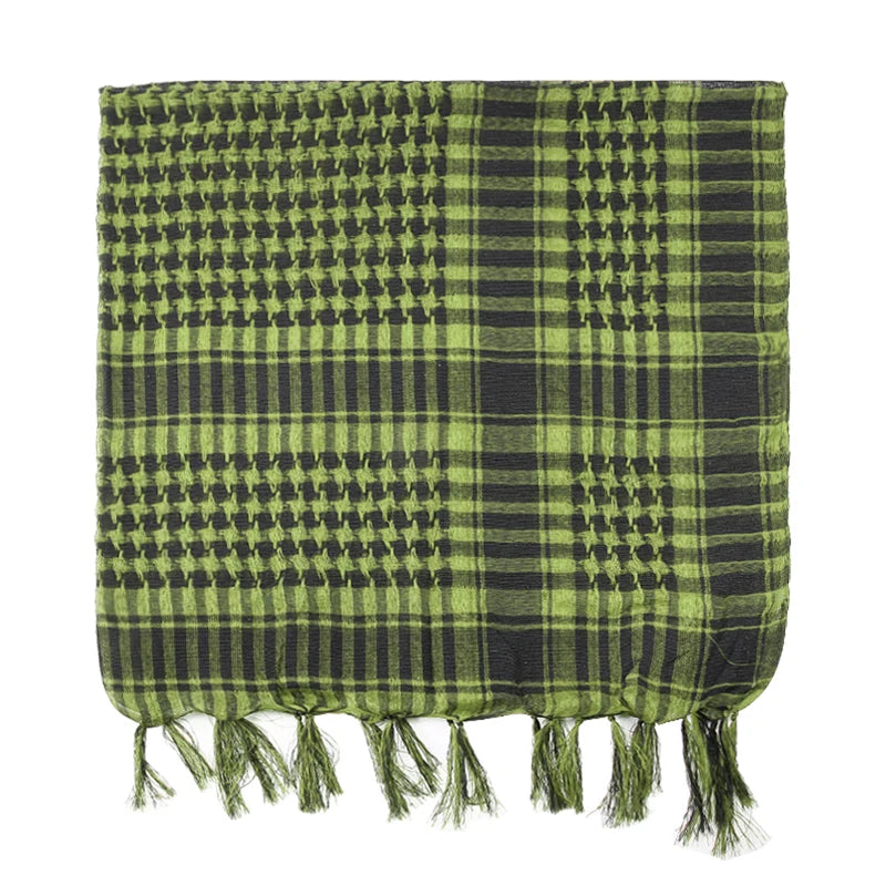 Winter Scarf Plaid Hijab Bandana Hiking Scarves - Lena & Miles Exquisite Boutique LLC.