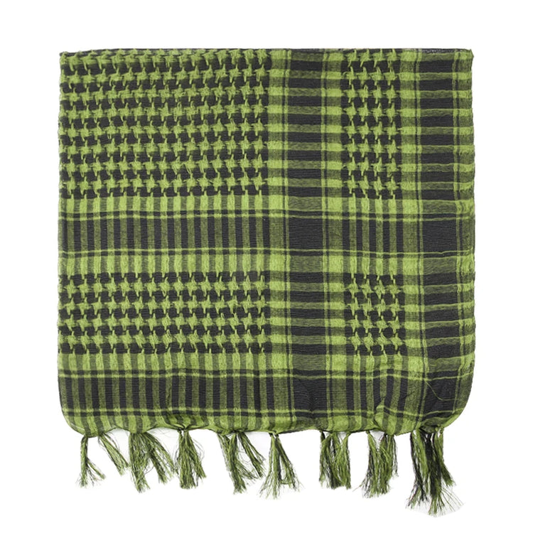 Winter Scarf Plaid Hijab Bandana Hiking Scarves - Lena & Miles Exquisite Boutique LLC.