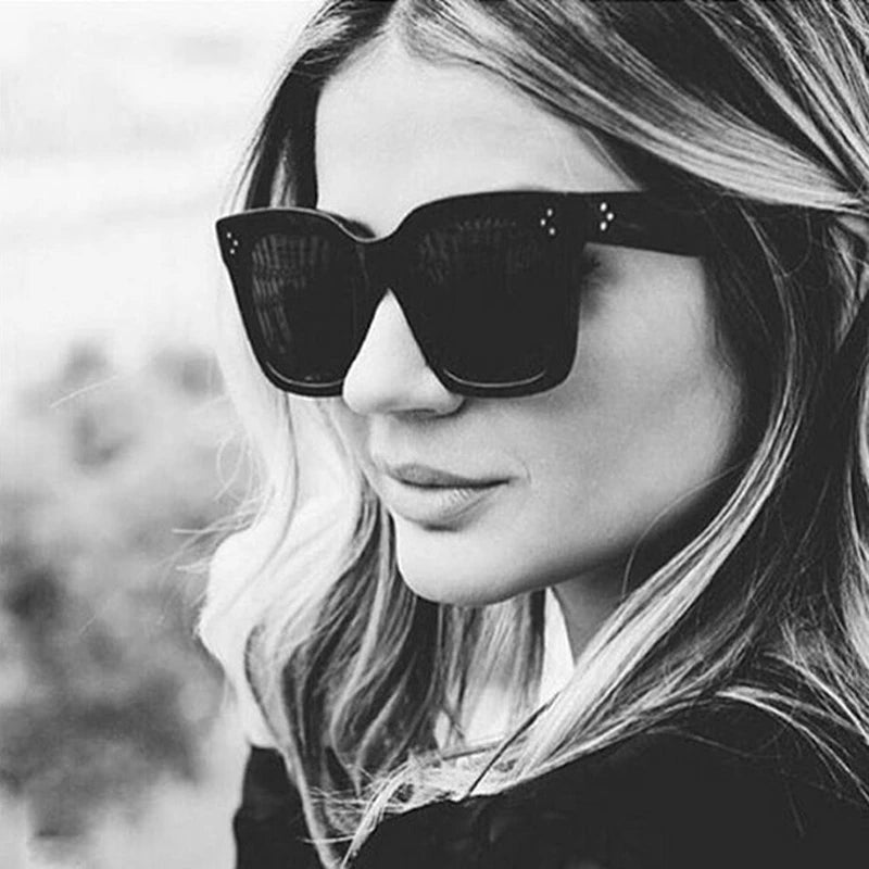 Classic Oversized Sunglasses Woman Brand - Lena & Miles Exquisite Boutique LLC.