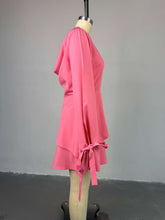 CM.YAYA Women Tie Up Bow Long Sleeve O- - Lena & Miles Exquisite Boutique LLC.