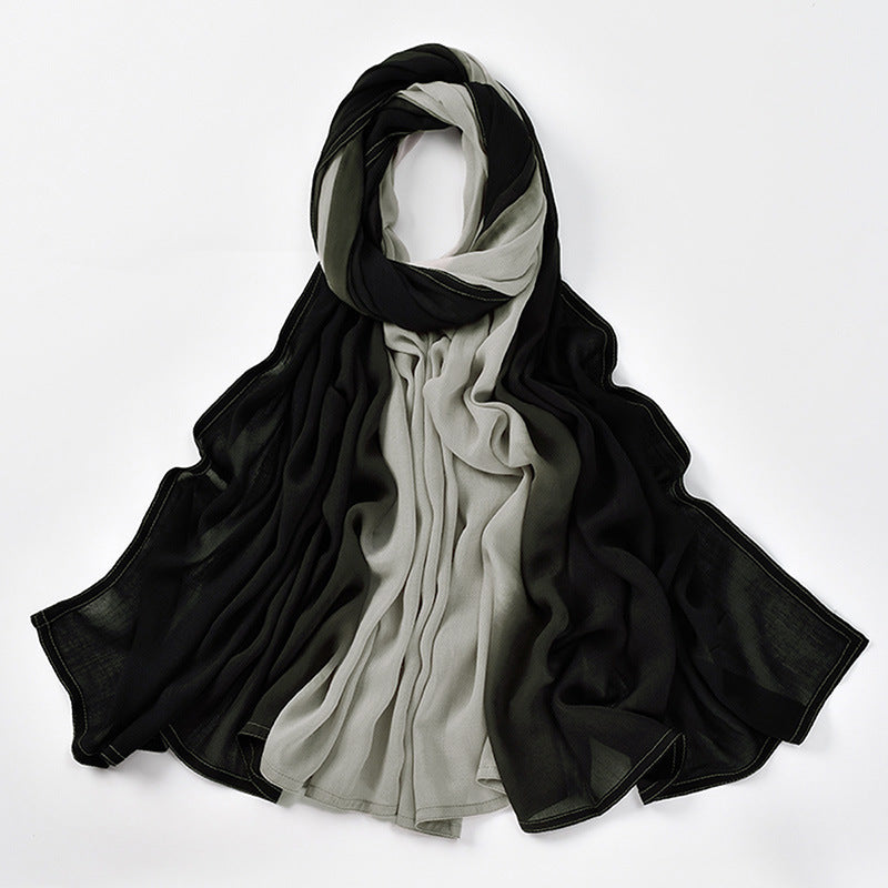 2024 Premium Gradient Rayon Modal Hijabs - Lena & Miles Exquisite Boutique LLC.
