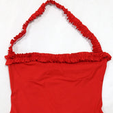 CM.YAYA Women Sleeveless Strapless Halter - Lena & Miles Exquisite Boutique LLC.