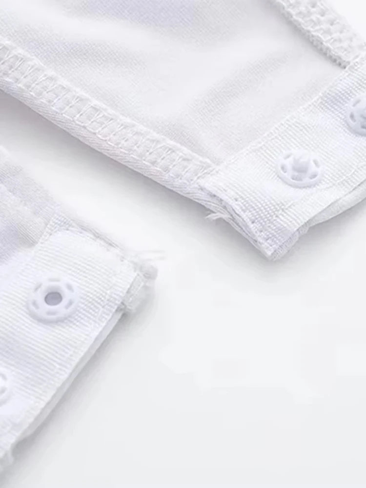 TRZA-Skinny Bodysuits for Women, Sexy Fashion, Square Neck, Sleeveless, Snap-Button, Female Playsuits, Mujer - Lena & Miles Exquisite Boutique LLC.