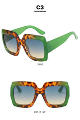 JNPCXI Oversized Square Sunglasses Women Fashion Shades UV400 Men Luxury Brand Designer Male Female Sun Glasses - Lena & Miles Exquisite Boutique LLC.