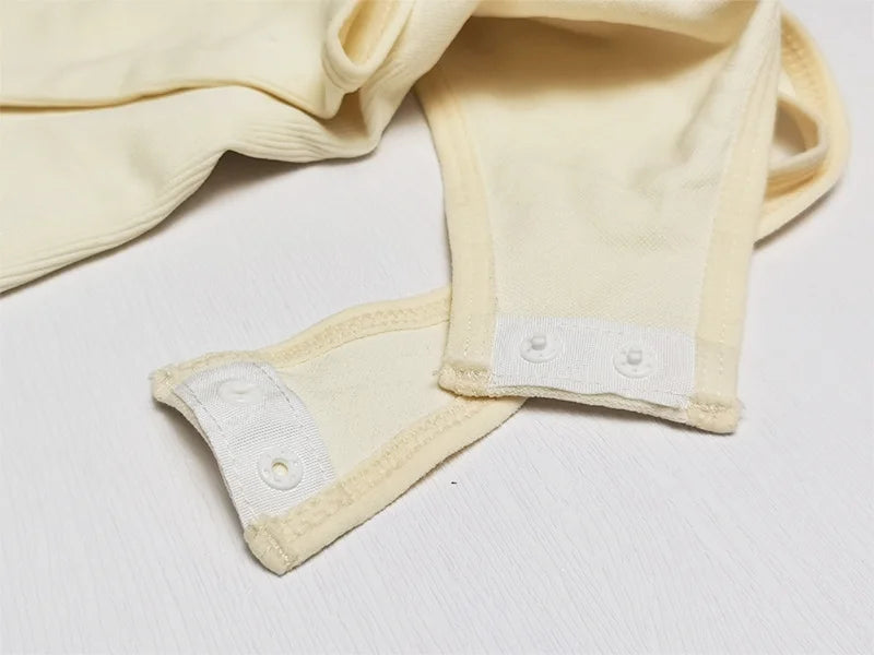 GUUDIA Open Crotch Big U Neck Seamless Bodysuit Long Sleeve Spandex Elastic Body Suit Shapewear Tummy Control Waist Shapers - Lena & Miles Exquisite Boutique LLC.