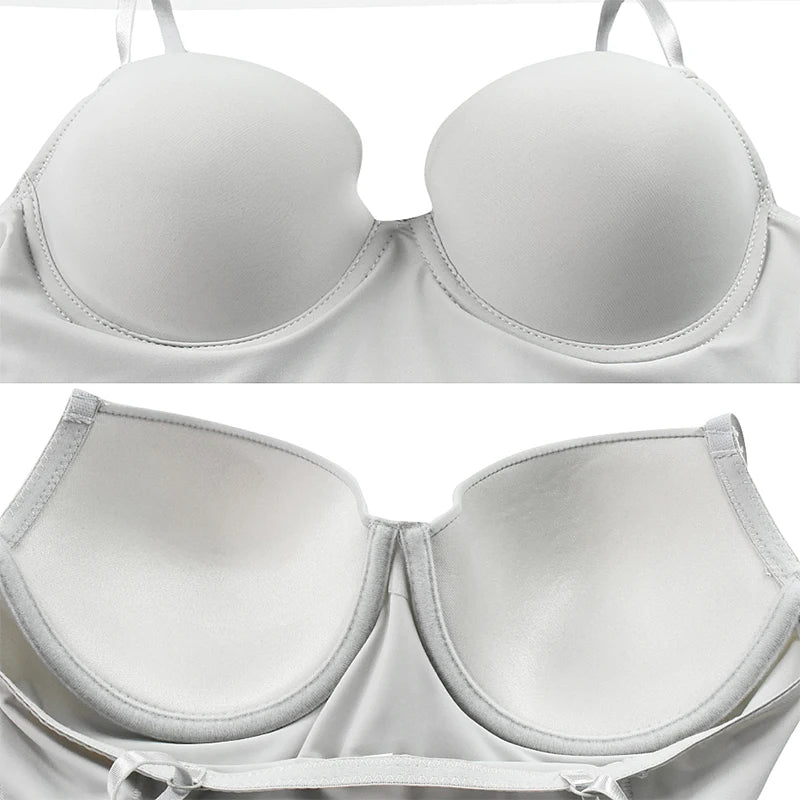 Bodysuit Women Shapewear Body Shaper With Cup Compression Bodies Belly Sheath Waist Trainer Reductive Slimming Underwear - Lena & Miles Exquisite Boutique LLC.