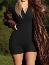 2025 Yoga Jumpsuit Summer Short Sleeve Zipper Sports Wear Gym Fitness Sports Bodysuits Women Fashion Running Yoga Fitness Suit - Lena & Miles Exquisite Boutique LLC.