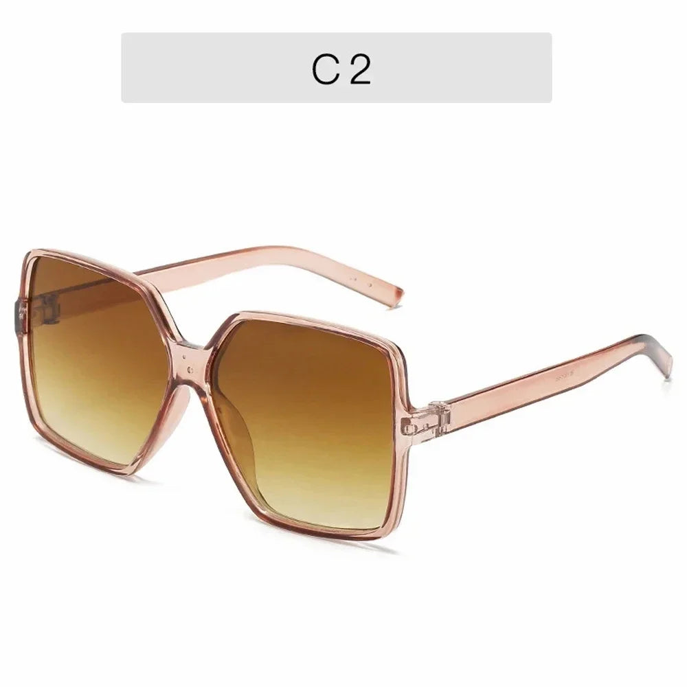 Black Square Oversized Sunglasses Women Big - Lena & Miles Exquisite Boutique LLC.