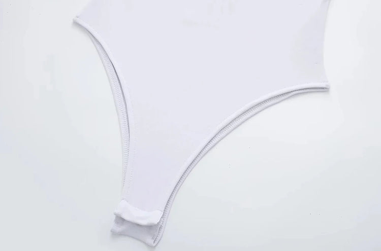 TRZA-Skinny Bodysuits for Women, Backless, Thin Straps, Snap-button, Female Playsuits, Sexy Fashion - Lena & Miles Exquisite Boutique LLC.