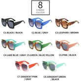 JNPCXI Oversized Square Sunglasses Women Fashion Shades UV400 Men Luxury Brand Designer Male Female Sun Glasses - Lena & Miles Exquisite Boutique LLC.