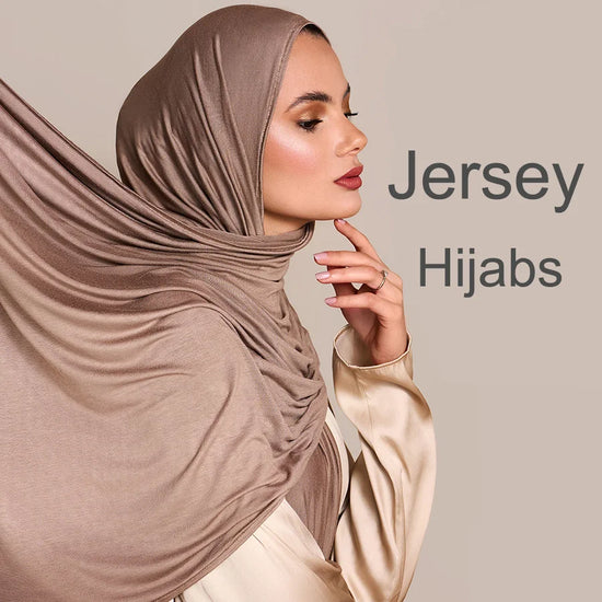 Modal Cotton Jersey Hijab Scarf Long Muslim - Lena & Miles Exquisite Boutique LLC.