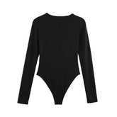 TRAF 2025 Bodysuit Women Sexy Bodys for Women Bustier Body Ladies Top Long Sleeve Bodysuits Woman Spring Summer Outfits Lingerie - Lena & Miles Exquisite Boutique LLC.