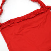 CM.YAYA Women Sleeveless Strapless Halter - Lena & Miles Exquisite Boutique LLC.