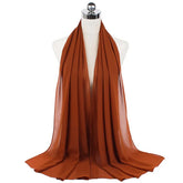 Women Muslim Chiffon Hijab Shawls Scarf - Lena & Miles Exquisite Boutique LLC.