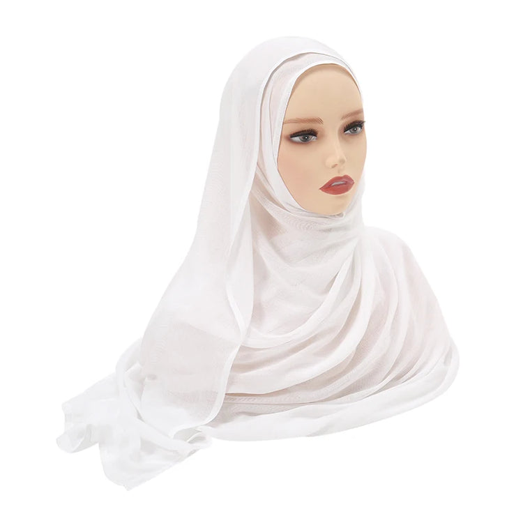 Muslim Modal Hijab Rayon Cotton Shawls - Lena & Miles Exquisite Boutique LLC.