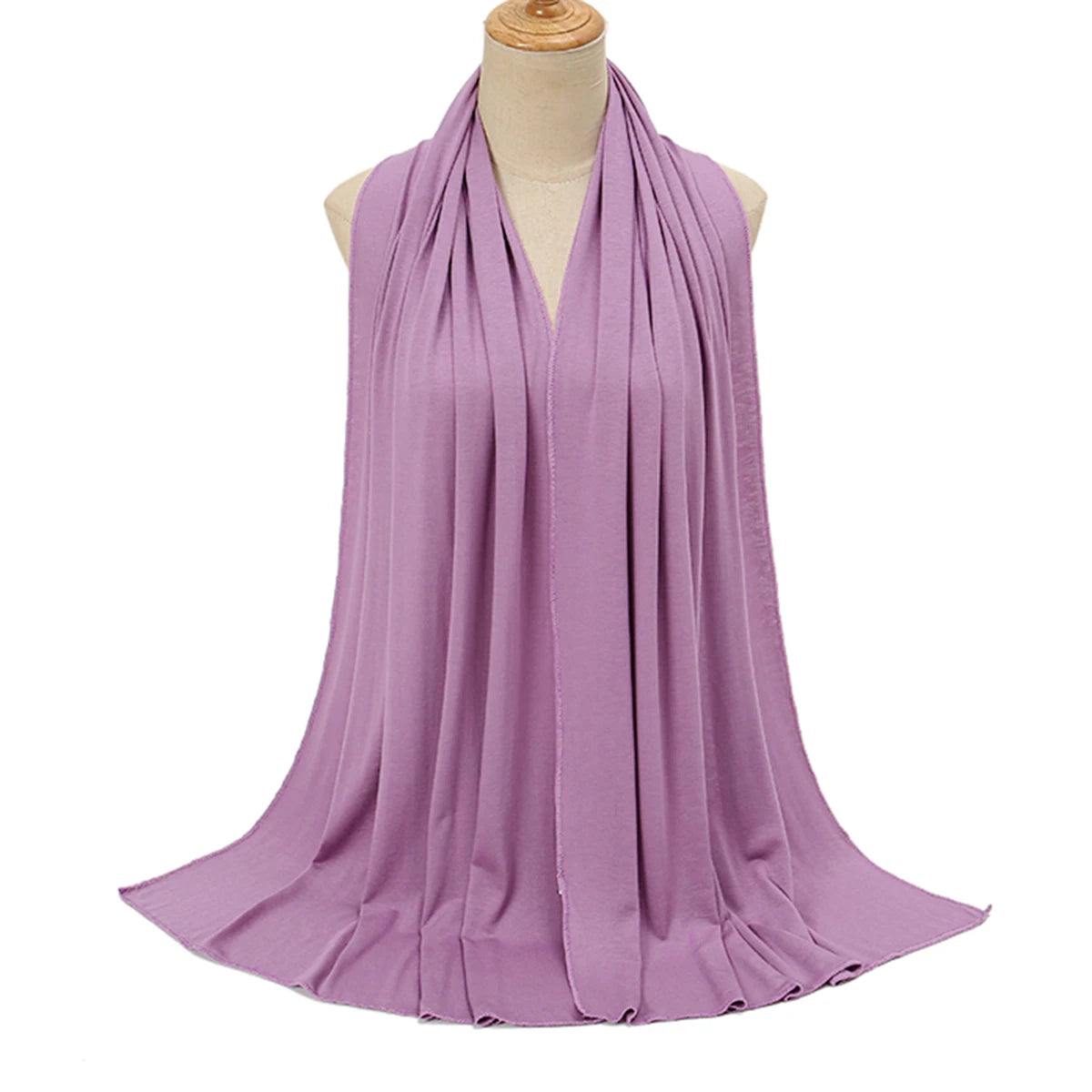 Premium Modal Cotton Jersey Hijab Scarf Long - Lena & Miles Exquisite Boutique LLC.