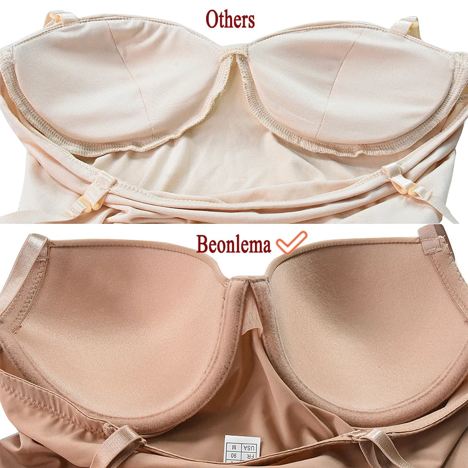 Bodysuit Women Shapewear Body Shaper With Cup Compression Bodies Belly Sheath Waist Trainer Reductive Slimming Underwear - Lena & Miles Exquisite Boutique LLC.