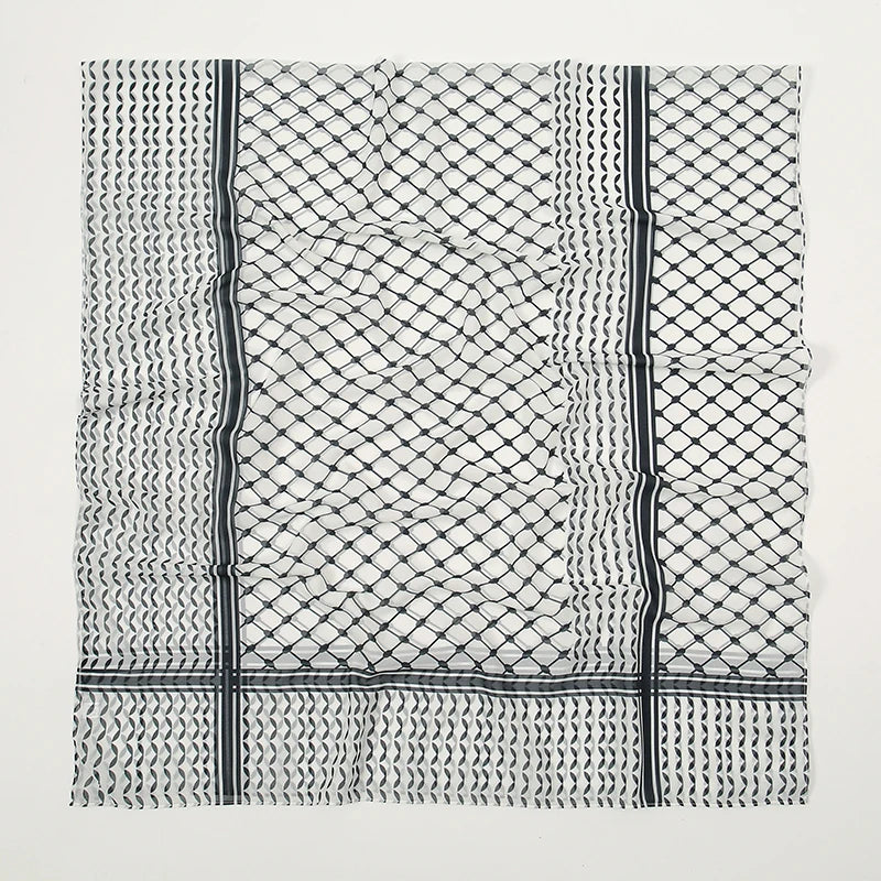 Hot Arab Chiffon Scarf Women Muslim Hijab Islamic Scarves Shawl Printed Arab Long Prayer Scarf Breathable Uae Plaid Long Scarf - Lena & Miles Exquisite Boutique LLC.