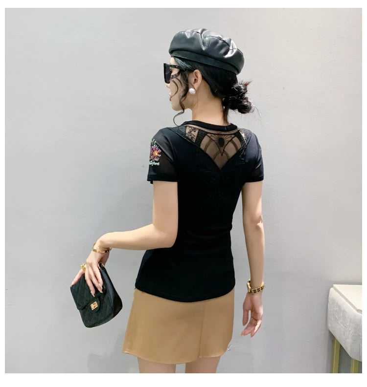 European Clothes Sexy Hollow - Lena & Miles Exquisite Boutique LLC.