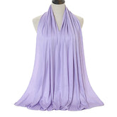 Modal Cotton Jersey Hijab Scarf Long Muslim - Lena & Miles Exquisite Boutique LLC.