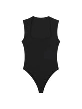 TRZA-Skinny Bodysuits for Women, Sexy Fashion, Square Neck, Sleeveless, Snap-Button, Female Playsuits, Mujer - Lena & Miles Exquisite Boutique LLC.