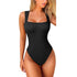 GUUDIA Sexy Summer High Waist for Women Cupless Comfortable Square Collar  Shapewear Ultra Elastic Slim Thong Shapewear Jumpsuit - Lena & Miles Exquisite Boutique LLC.