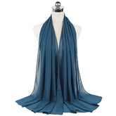 Women Muslim Chiffon Hijab Shawls Scarf - Lena & Miles Exquisite Boutique LLC.