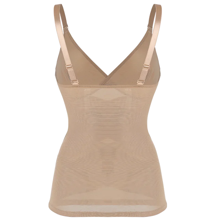 MISSMOLY Women Built in bra Shapewear Camisole Tummy Control Body Shaper Slimming Underwear Compression Corset Bustier Tank Tops - Lena & Miles Exquisite Boutique LLC.