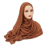 Muslim Modal Hijab Rayon Cotton Shawls - Lena & Miles Exquisite Boutique LLC.