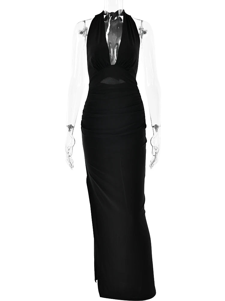 Articat Elegant Spaghetti Strap Satin Bodycon - Lena & Miles Exquisite Boutique LLC.