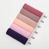 New Arrival Crinkle Rayon Hijab Women Muslim Scarf Shawls Solid Headscarf Wraps Big Size Plain Islamic Turban Headbands Foulard - Lena & Miles Exquisite Boutique LLC.