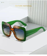 JNPCXI Oversized Square Sunglasses Women Fashion Shades UV400 Men Luxury Brand Designer Male Female Sun Glasses - Lena & Miles Exquisite Boutique LLC.