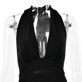 Articat Elegant Spaghetti Strap Satin Bodycon - Lena & Miles Exquisite Boutique LLC.
