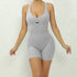 V Back One-Piece Suit Scrunch Sports Jumpsuit Women Gym Rompers Female Quick-Drying Yoga Clothing Fitness Sexy Bodysuits Women - Lena & Miles Exquisite Boutique LLC.