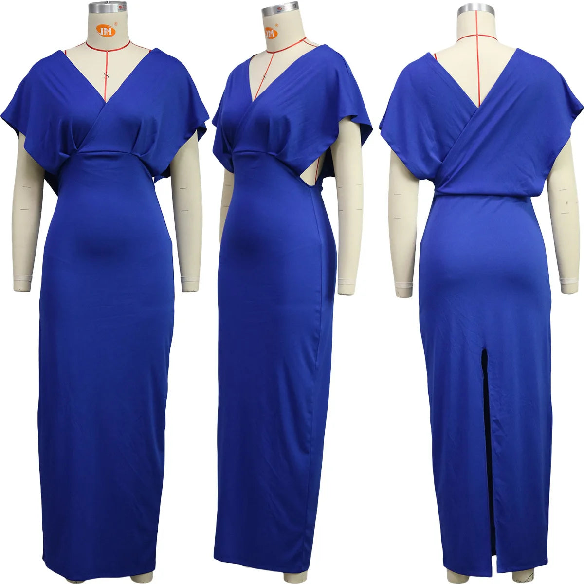 CM.YAYA Vintage Women Batwing Short Sleeve - Lena & Miles Exquisite Boutique LLC.