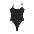 TRAF White Black Body Woman 2024 Sleeveless Tight Bodysuit Lingerie Sexy Woman Bodys Bodycon Backless Bodysuit Women Summer Tops - Lena & Miles Exquisite Boutique LLC.
