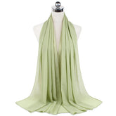 Women Muslim Chiffon Hijab Shawls Scarf - Lena & Miles Exquisite Boutique LLC.