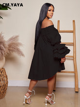 CM.YAYA Chic Women Cascading Ruffles Petal - Lena & Miles Exquisite Boutique LLC.