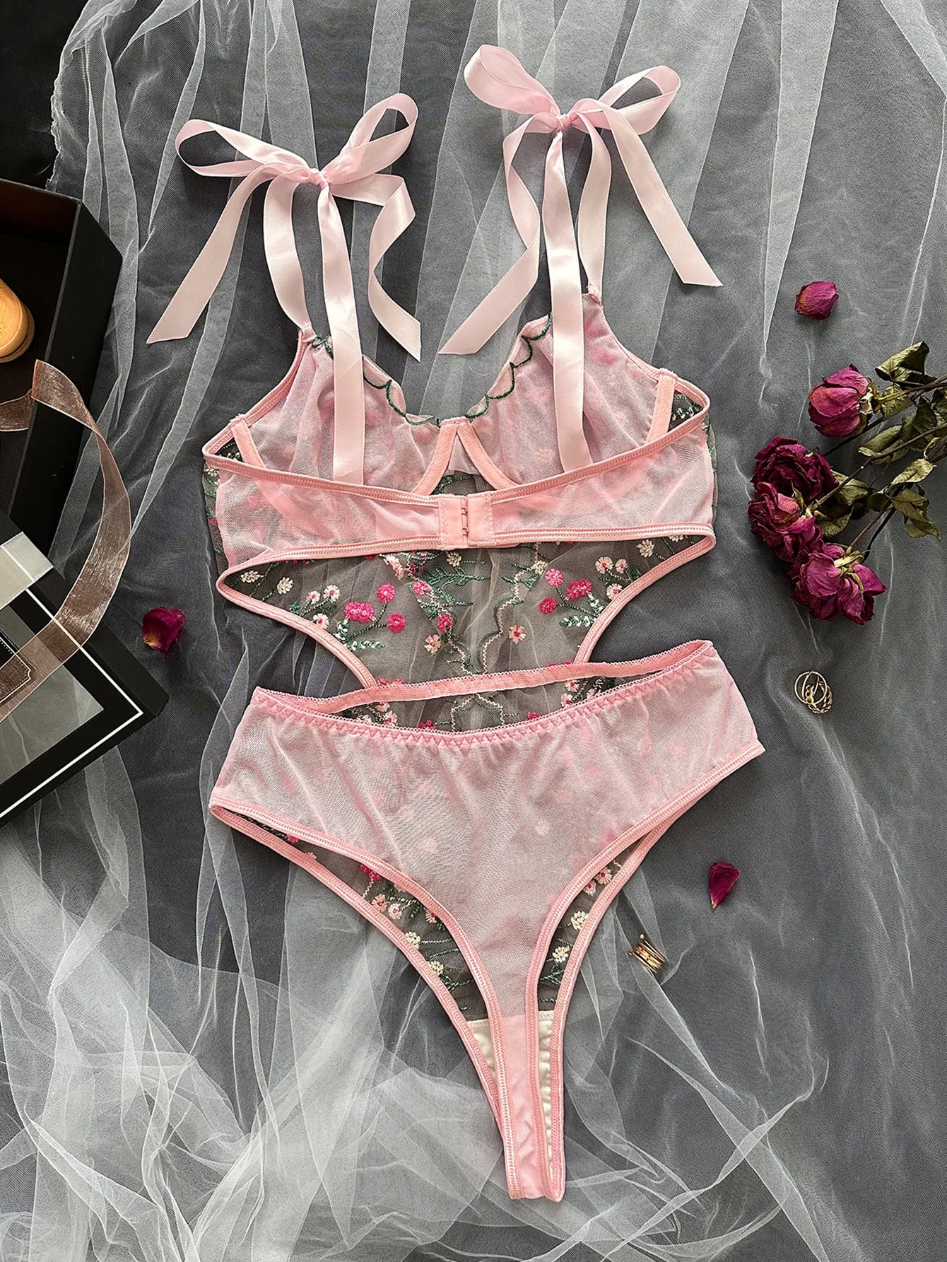 Lingerie for Ladies Bra and Panties Set - Lena & Miles Exquisite Boutique LLC.