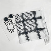 Arab Head Scarf Keffiyeh Middle Desert Shemagh Wrap Muslim Headwear Arabian Costume Scarf For Man - Lena & Miles Exquisite Boutique LLC.